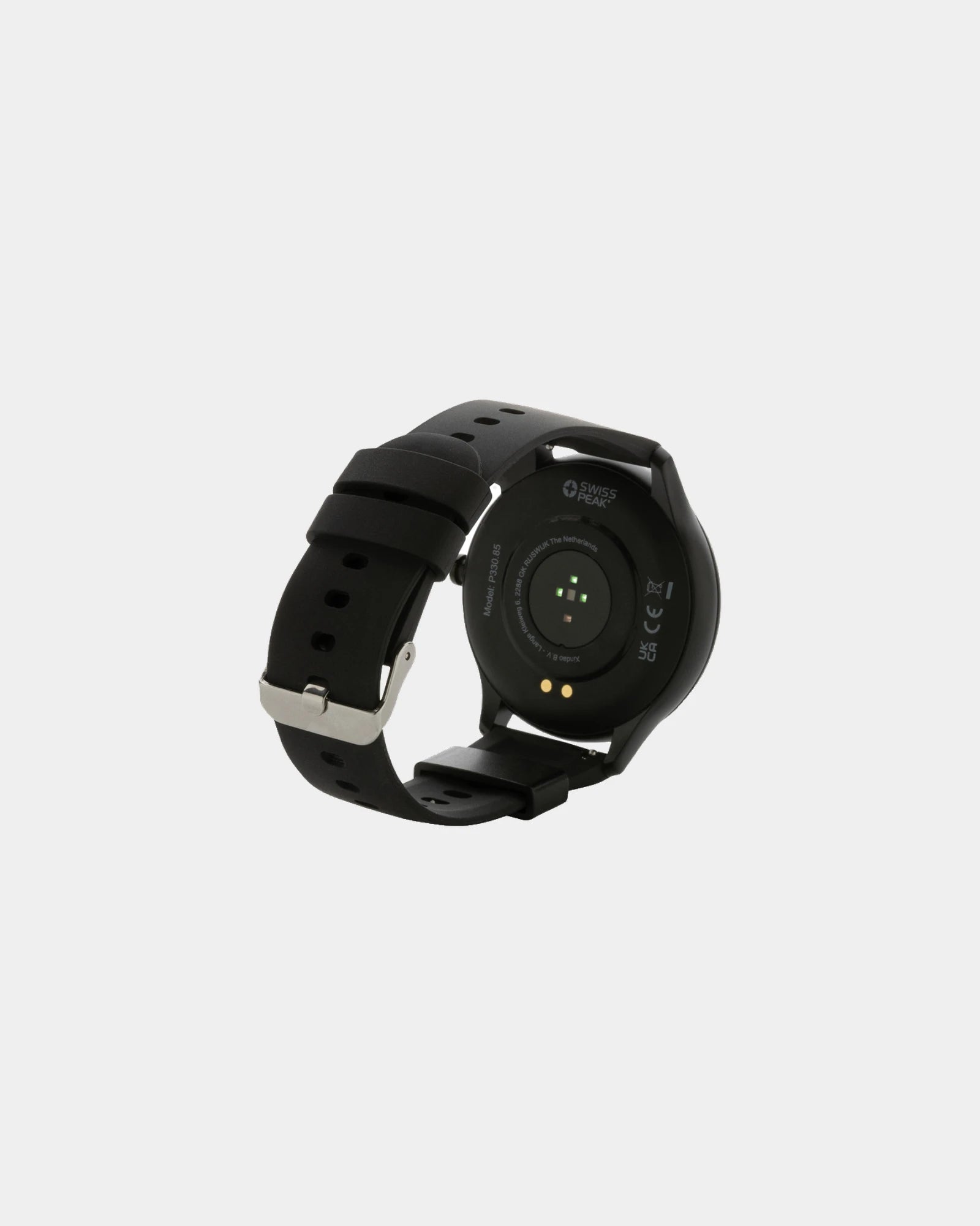 Montre connectée TPU recyclé Swiss Peak à personnaliser